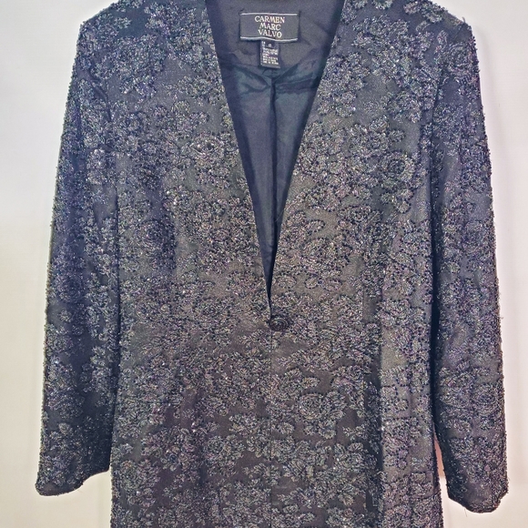 Beaded Metallic Jacket - Picture 8 of 10